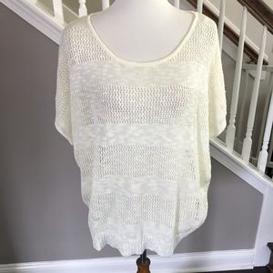 POL Cream Knit Top